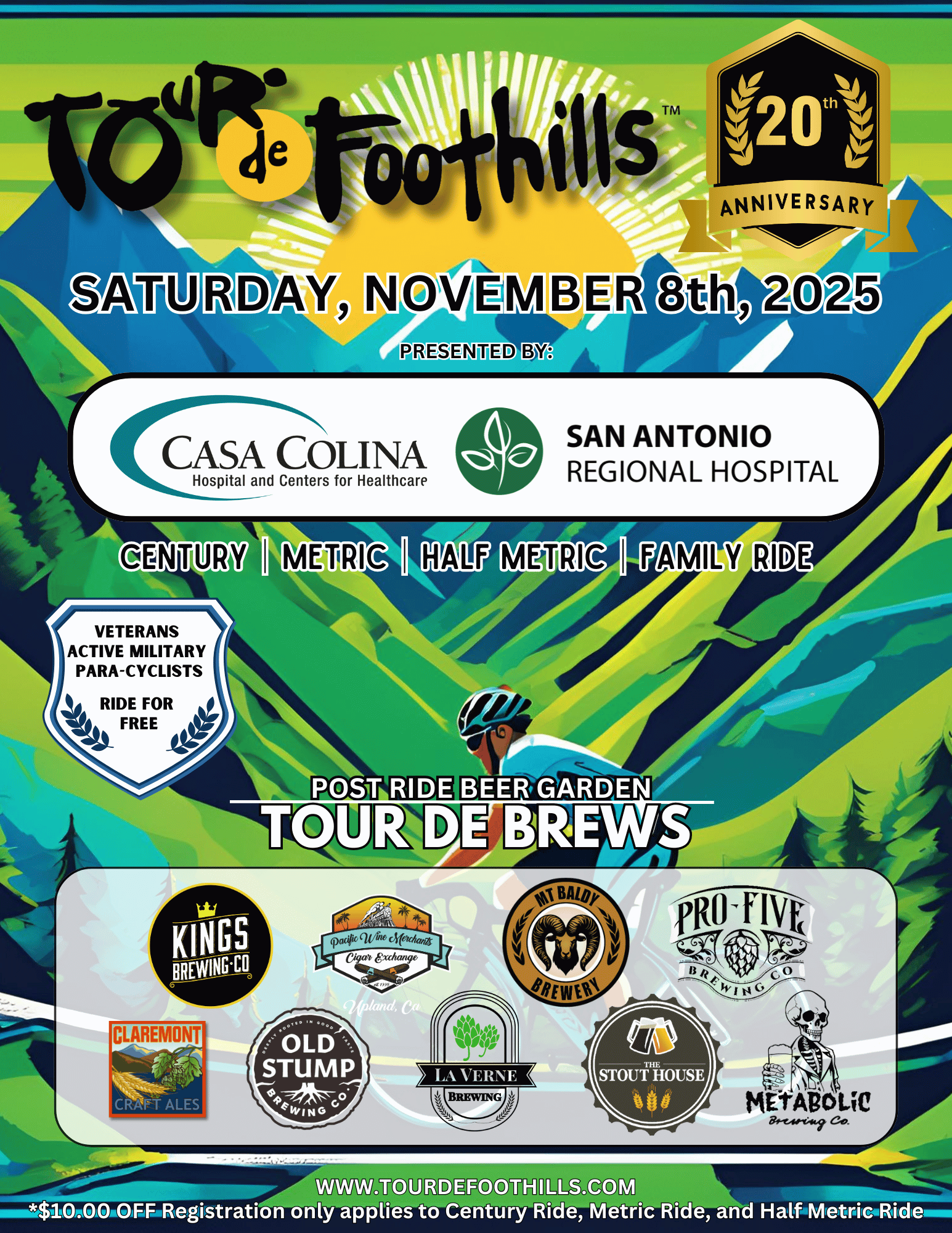 tour-de-foothills-2025 Event Flyer