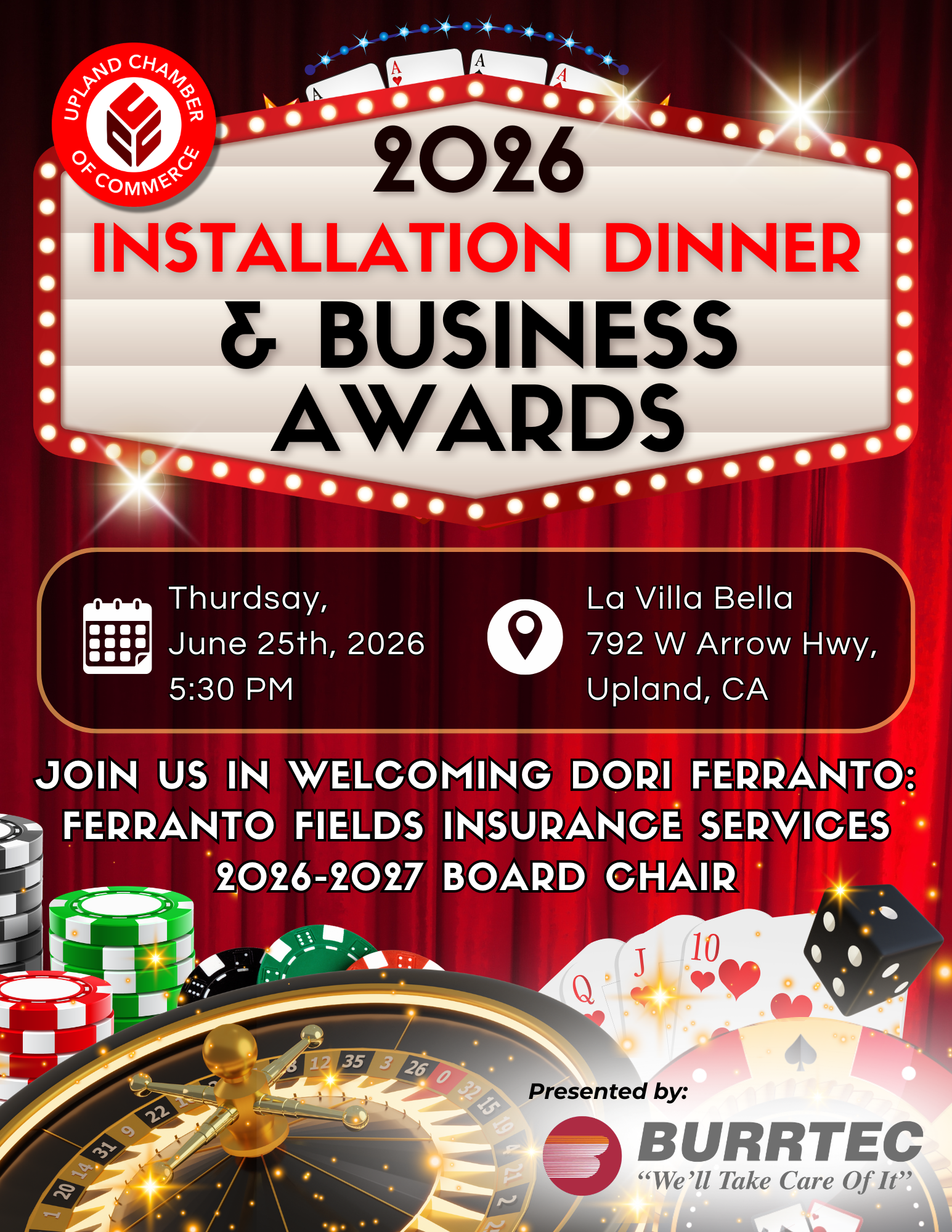 2026 Annual Installation Dinner & Business Awards