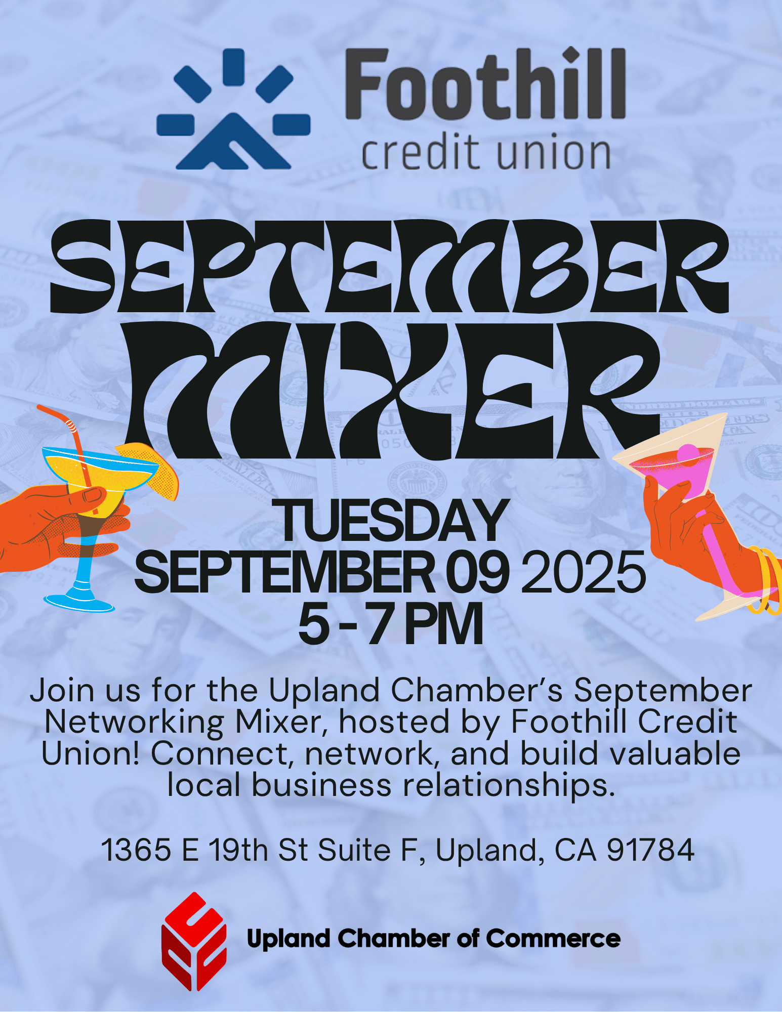 september-mixer-foothill-credit-union Event Flyer