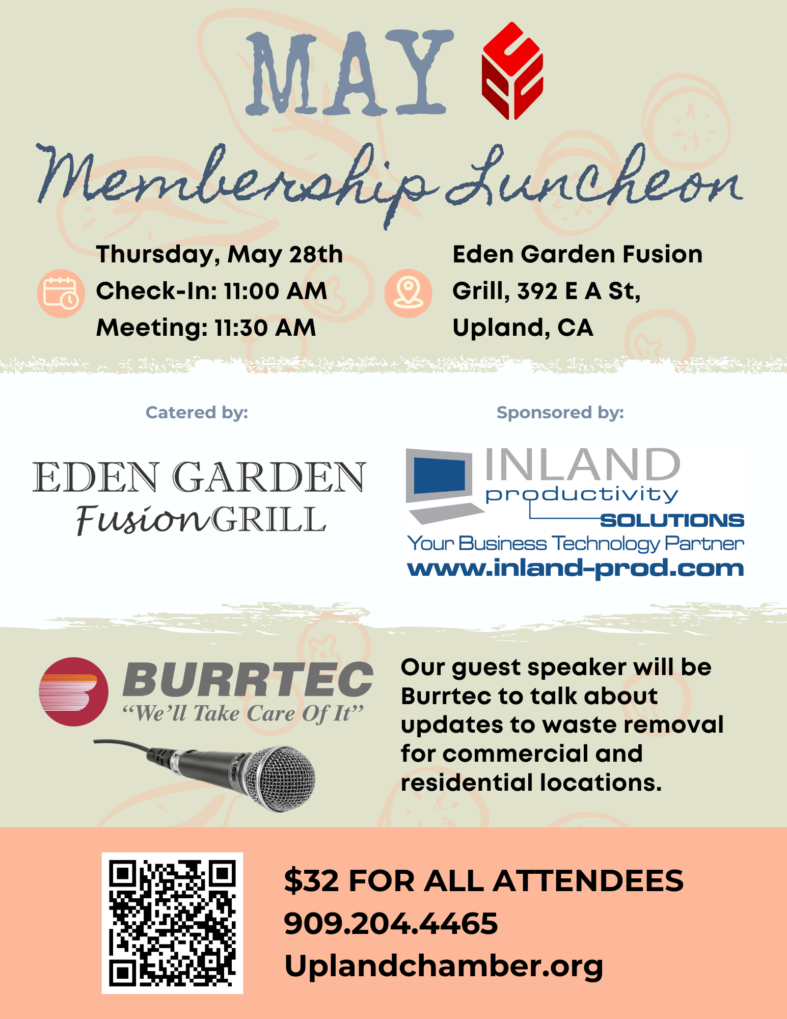 May Membership Luncheon
