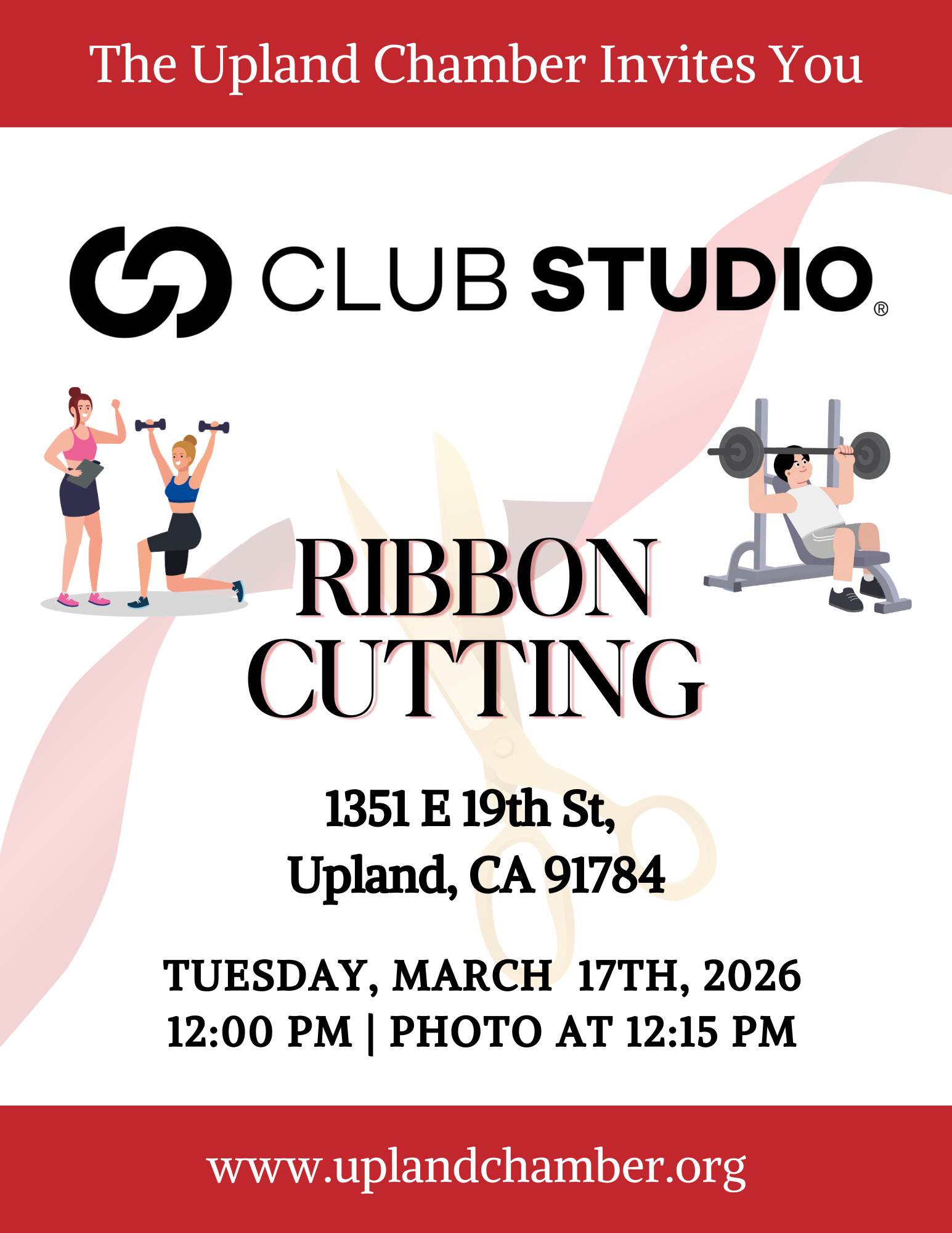 Ribbon Cutting – Club Studio Fitness