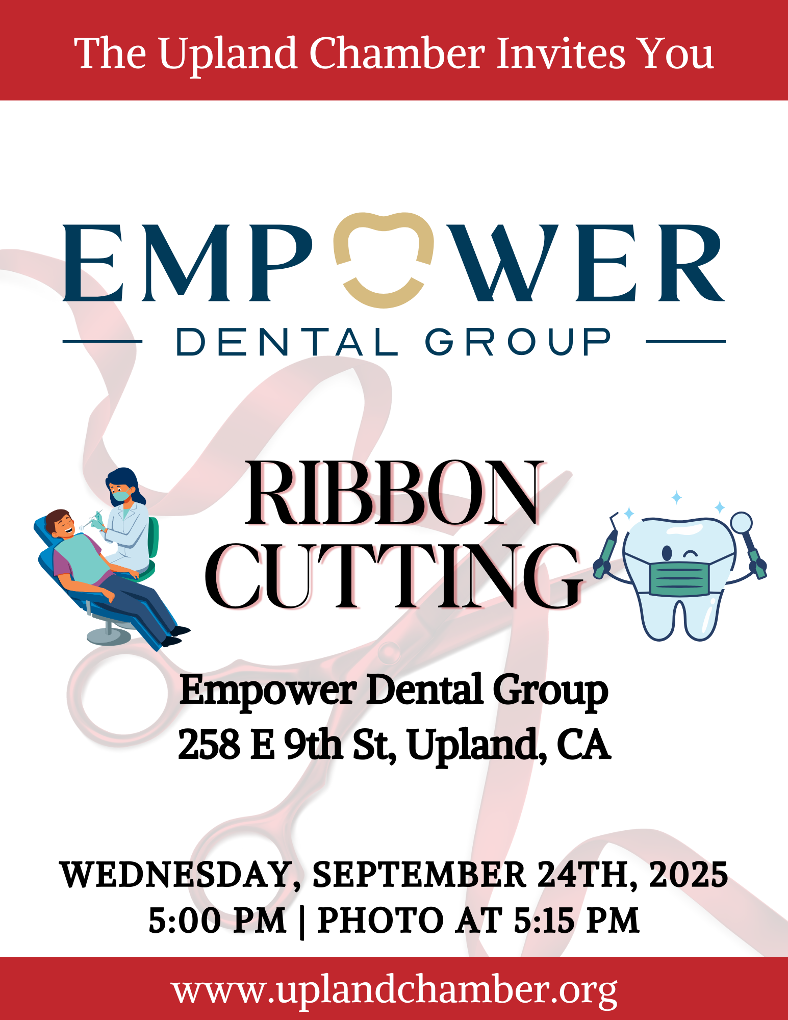 ribbon-cutting-empower-dental Event Flyer