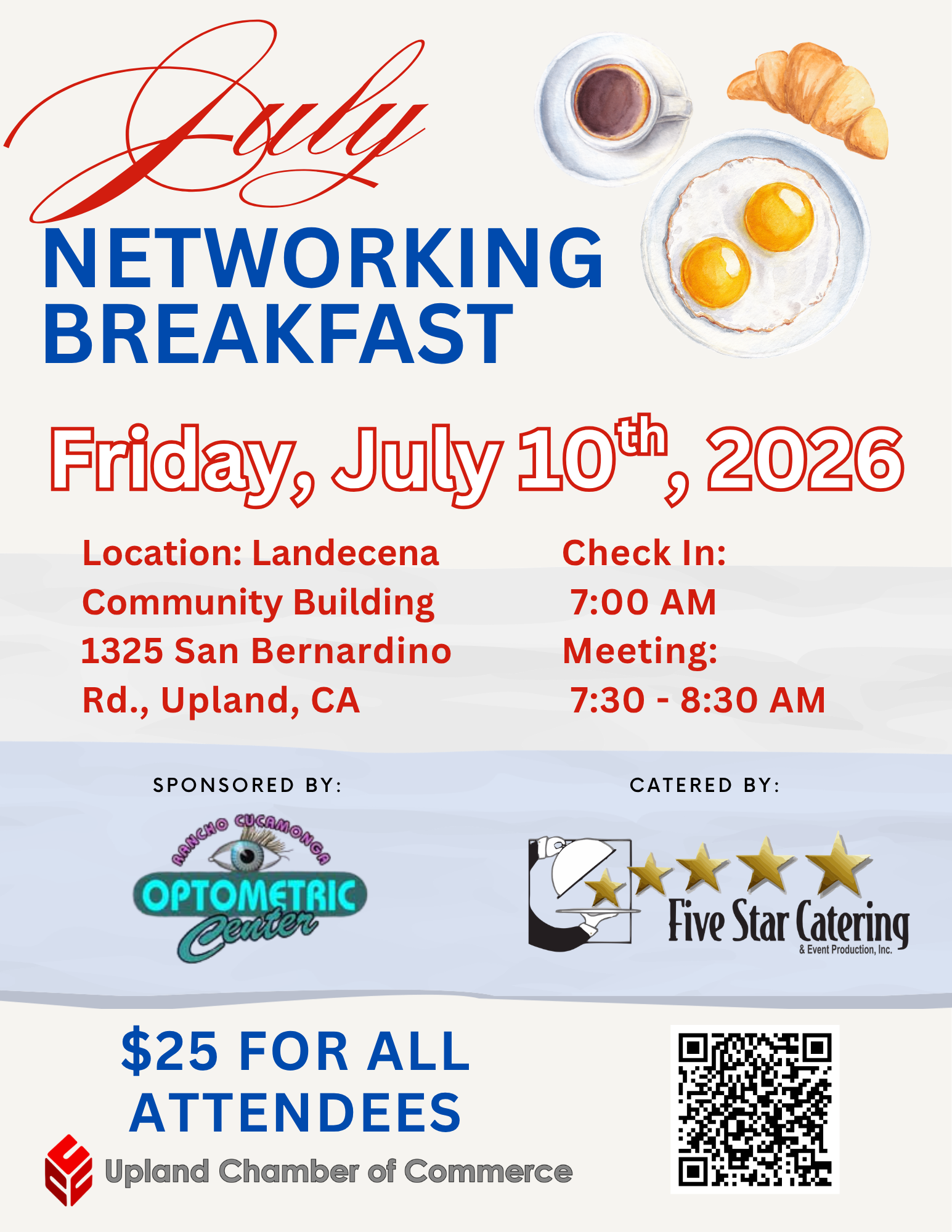 July First Friday Networking Breakfast