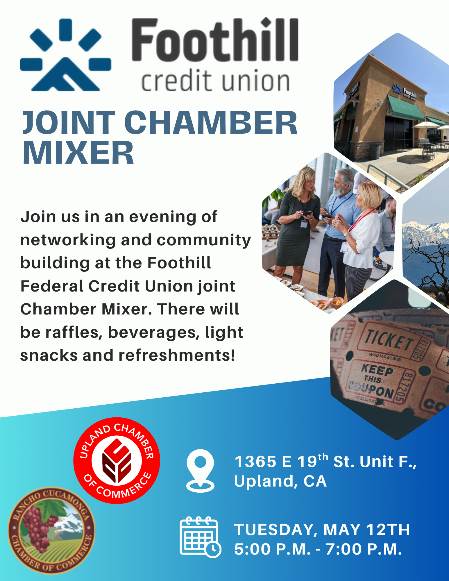 foothill-credit-union-networking-mixer Event Flyer