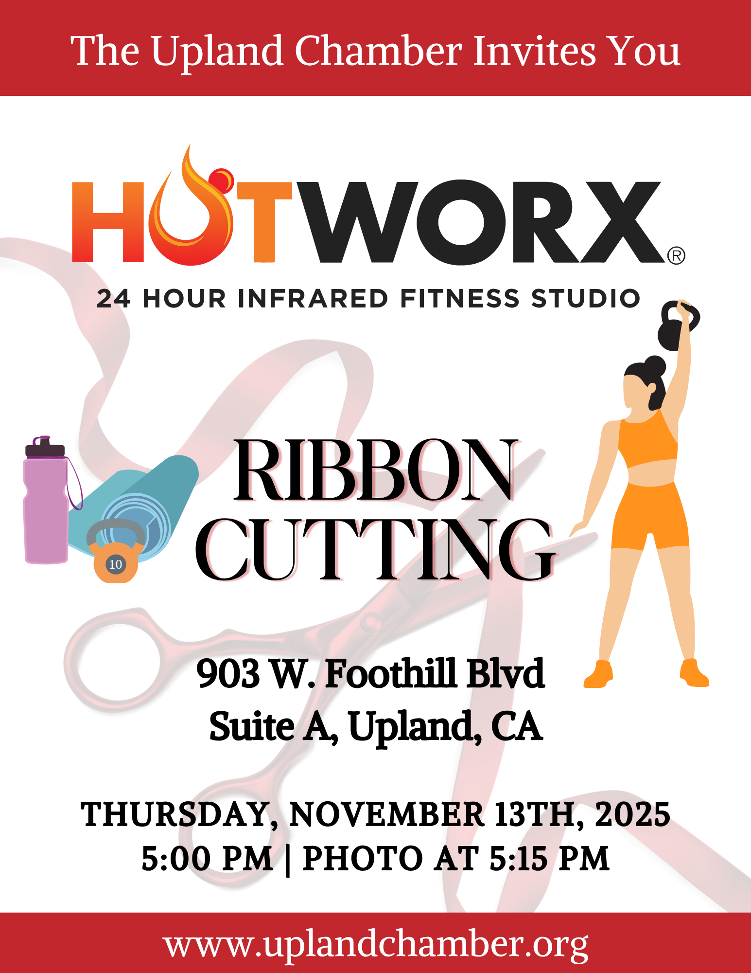 ribbon-cutting-hotworx-upland Event Flyer