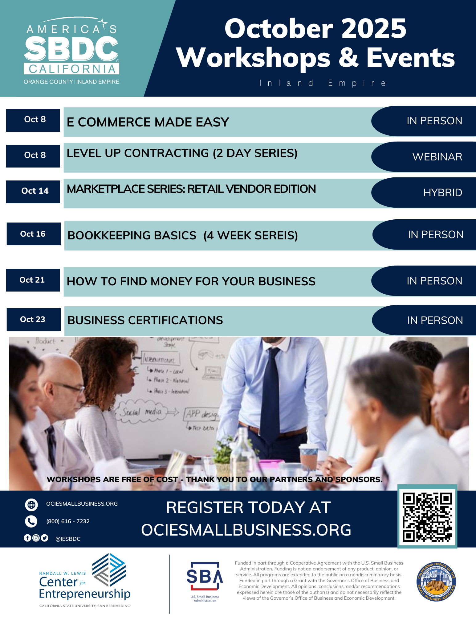 sbdc-california-october-workshops-events Event Flyer