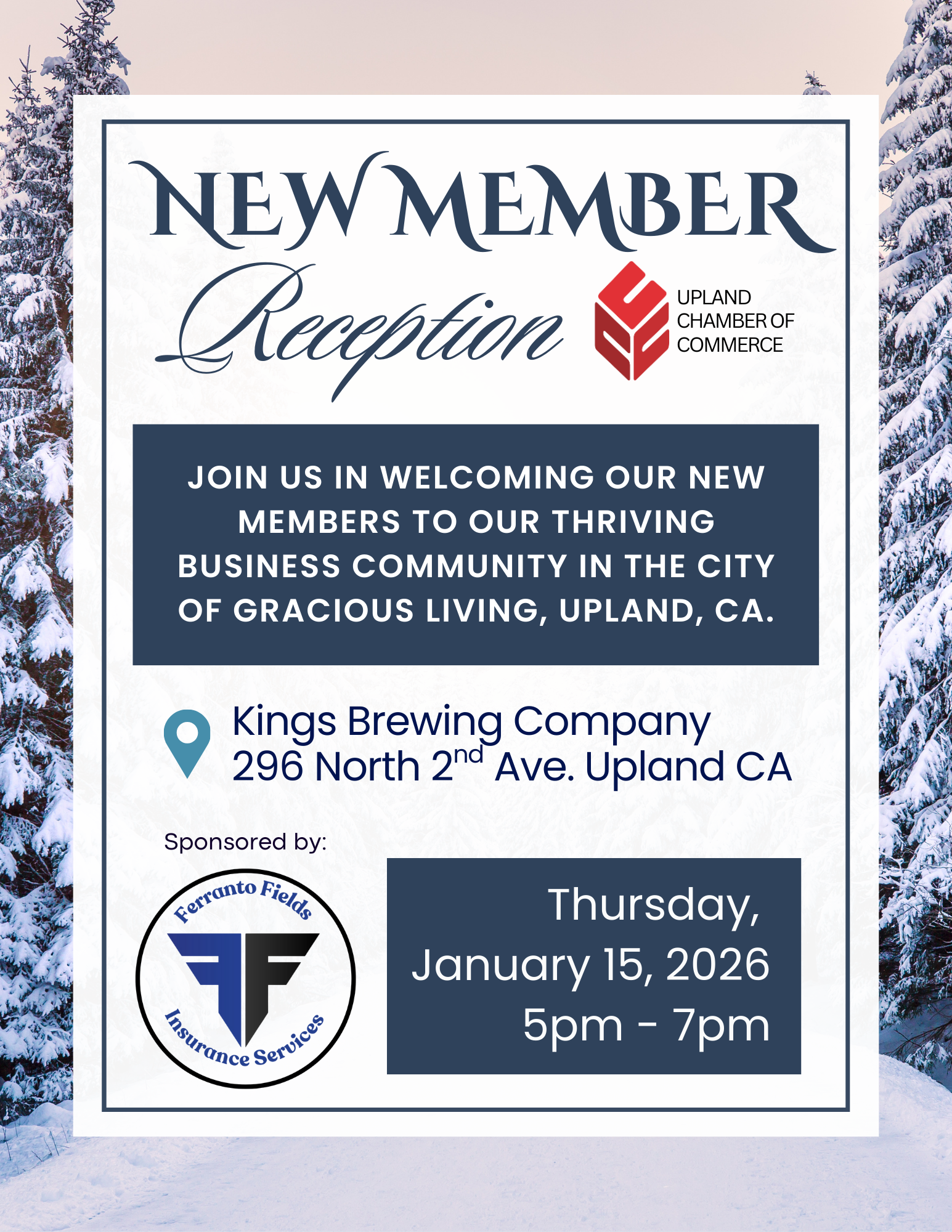 New Member Reception