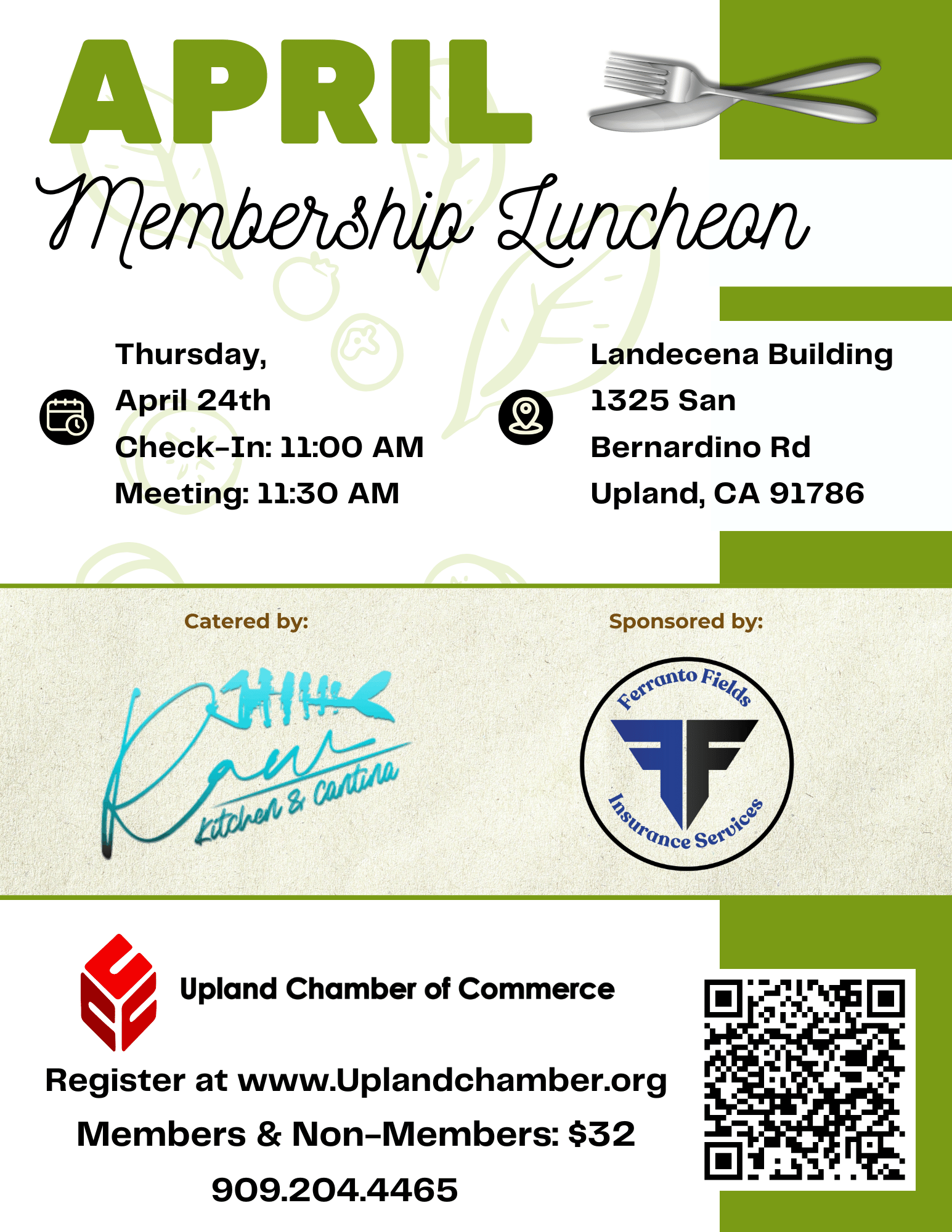 April Membership Luncheon