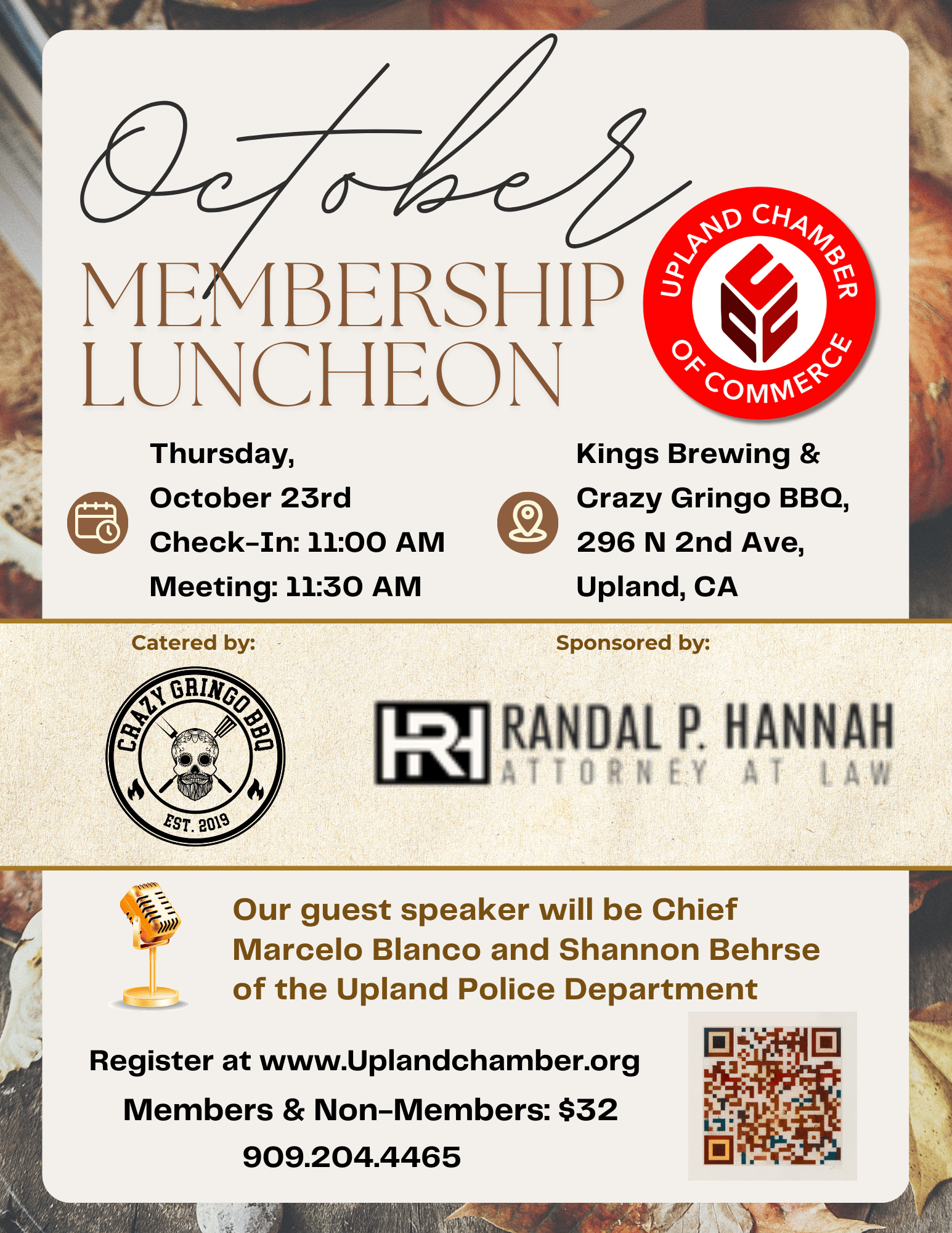 october-membership-luncheon-2 Event Flyer