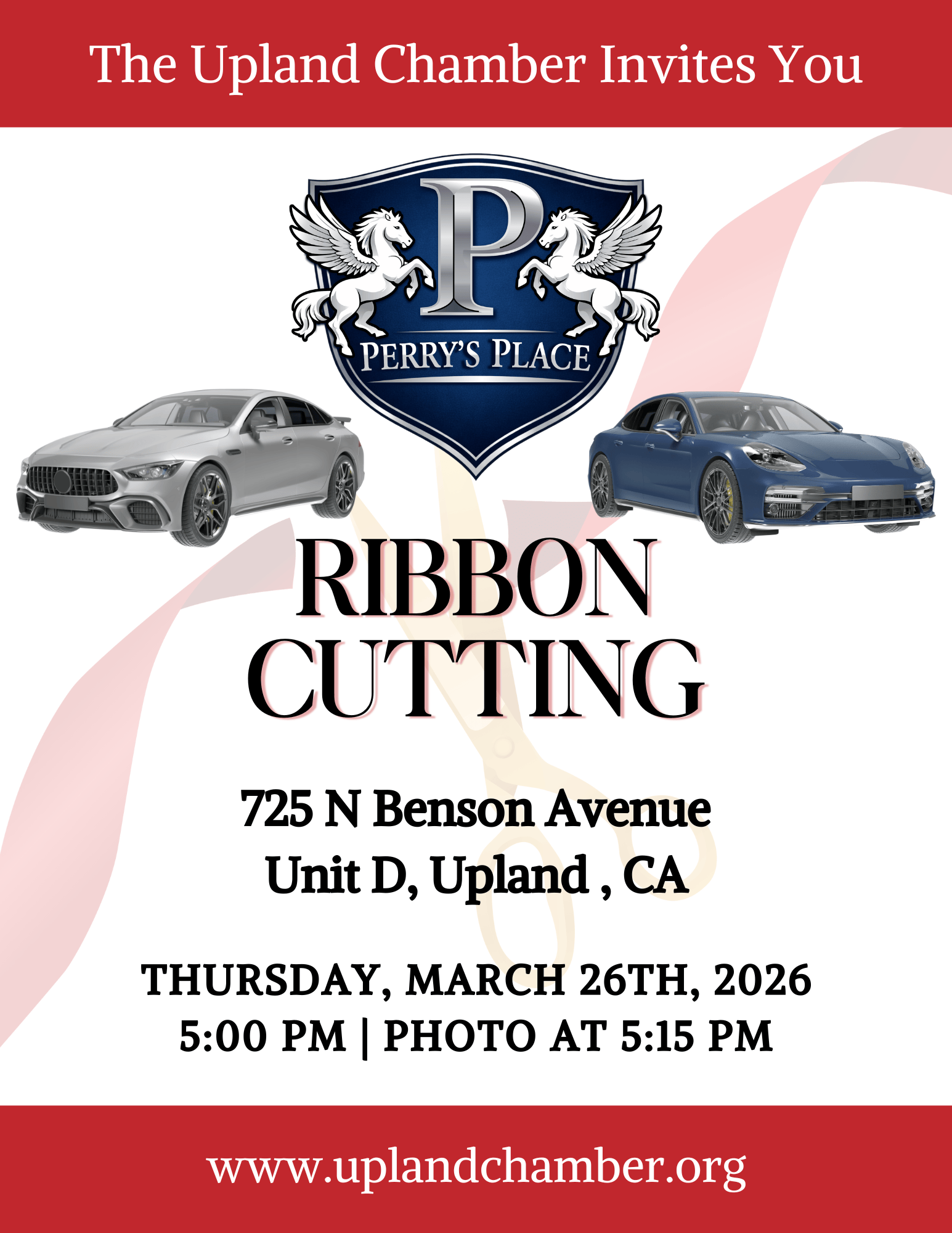 Ribbon Cutting – Perry’s Place Auto Care