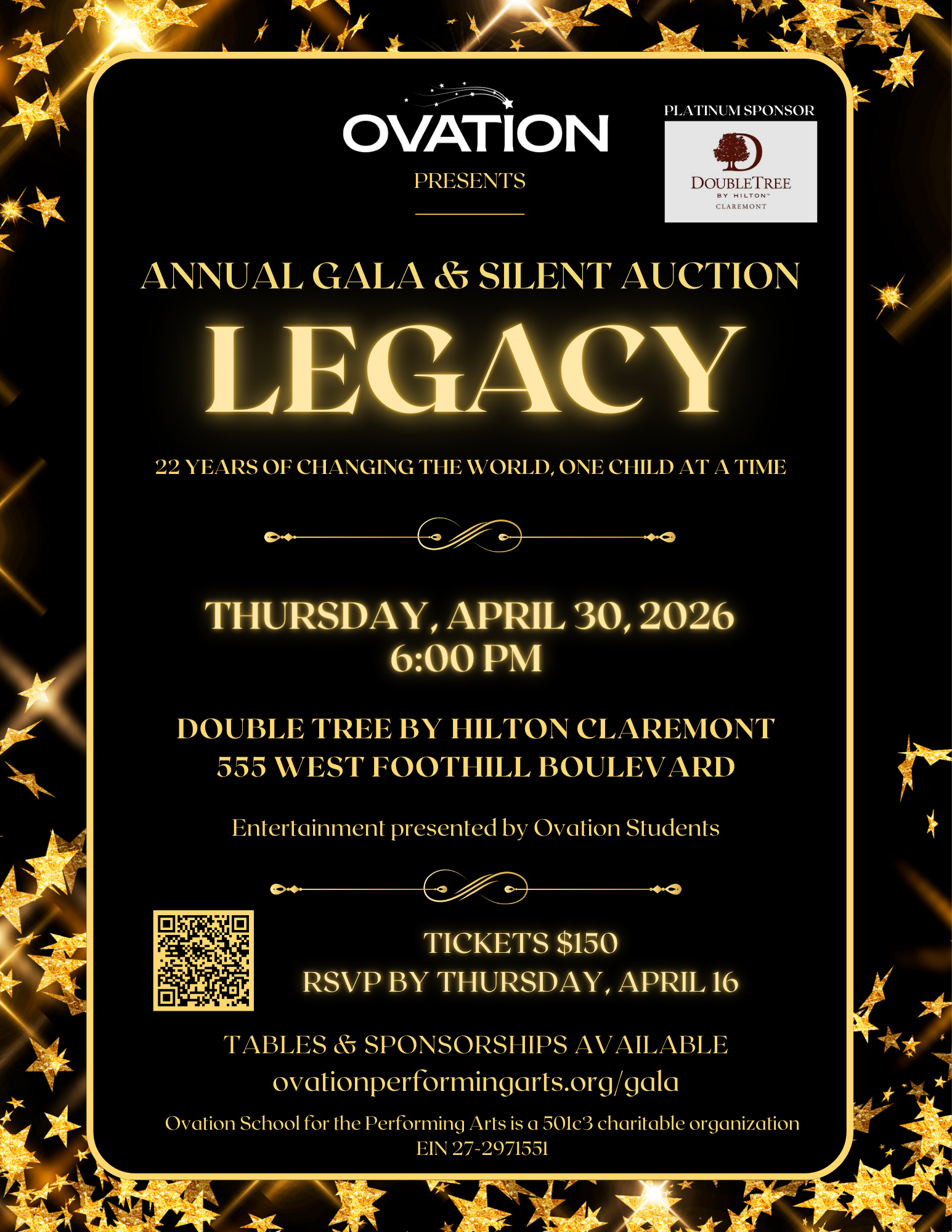 Legacy 2026 – Annual Gala and Silent Auction